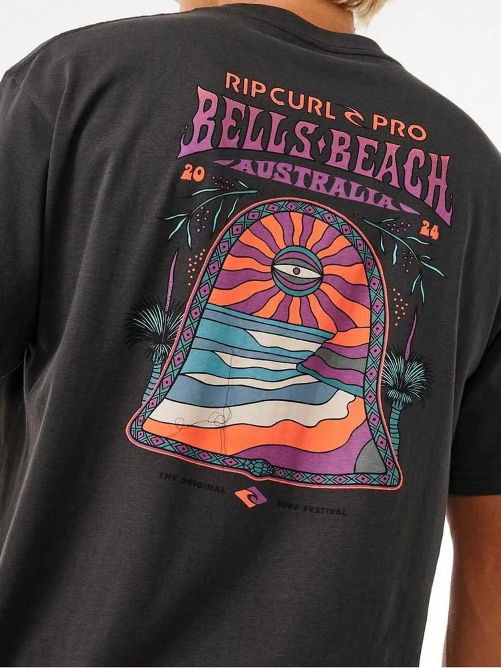 Rip Curl Pro Bells Beach Australia 2024 line up surf t shirt